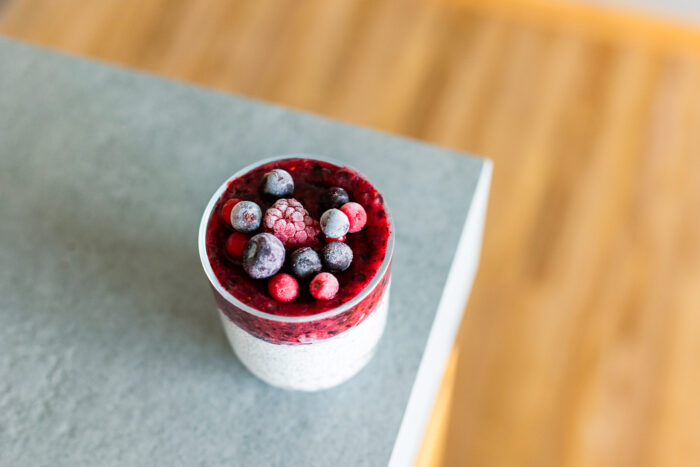 Chia pudink z chia semínek