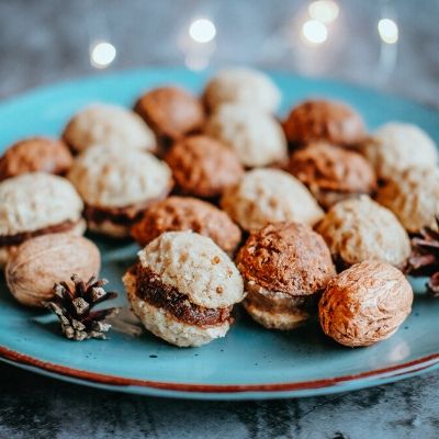 Recept: plněné vánoční ořechy