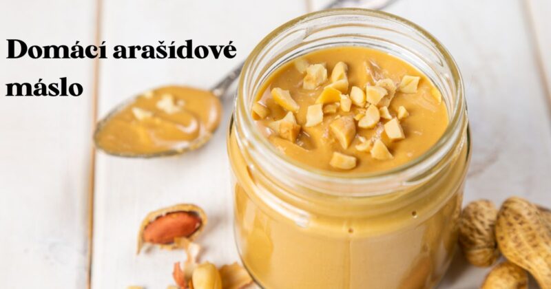 Recept na arašídové máslo aneb burákové máslo.