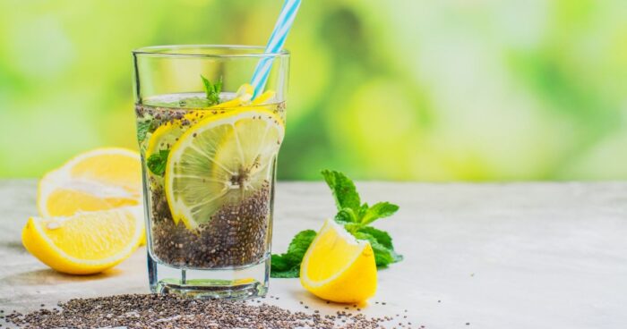 Z chia semínek si můžete udělat i zdravé letní pití. Jen pozor na alergii na chia semínka.