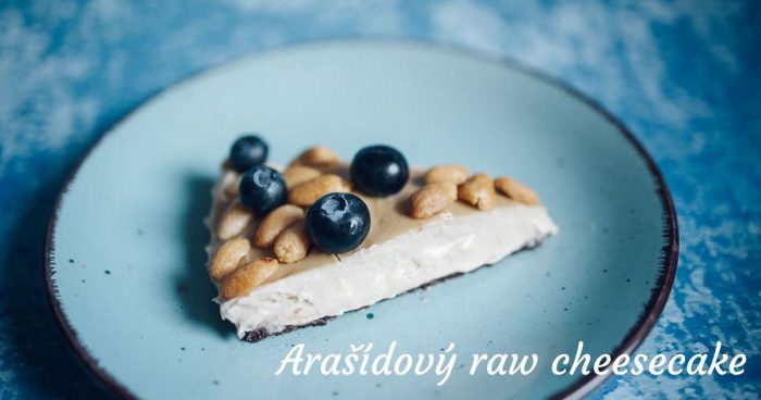 Arašídový nepečený cheesecake