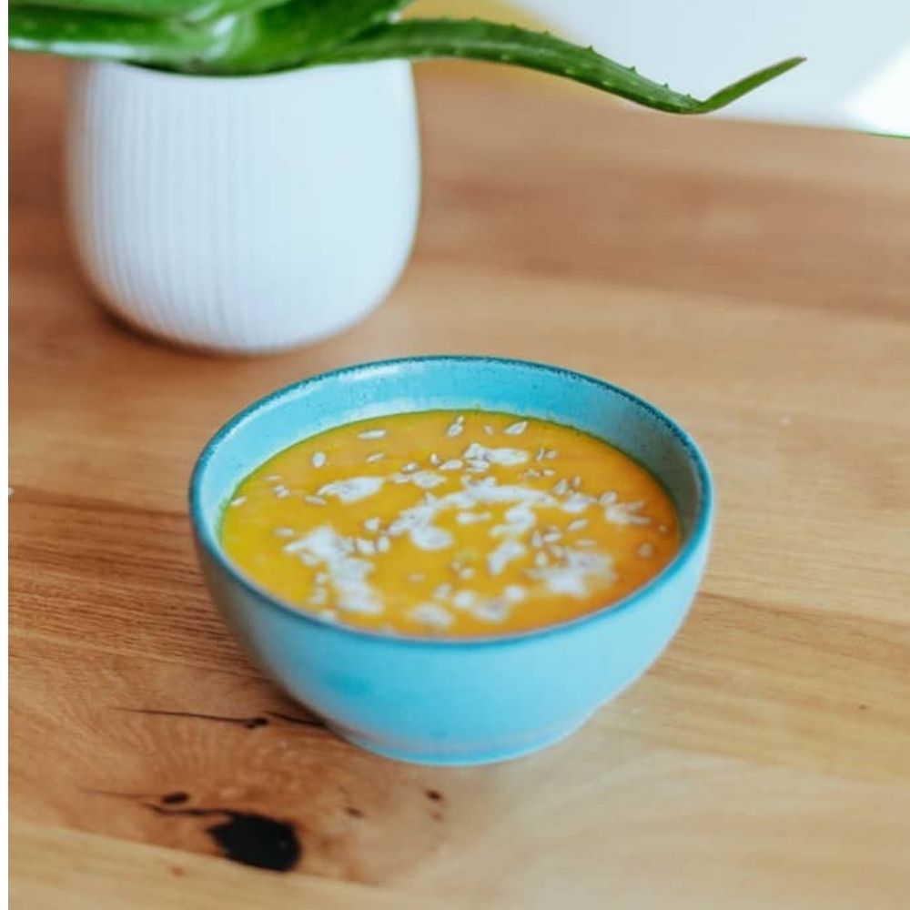 Recept na veganskou dýňovou polévku s kokosovým mlékem