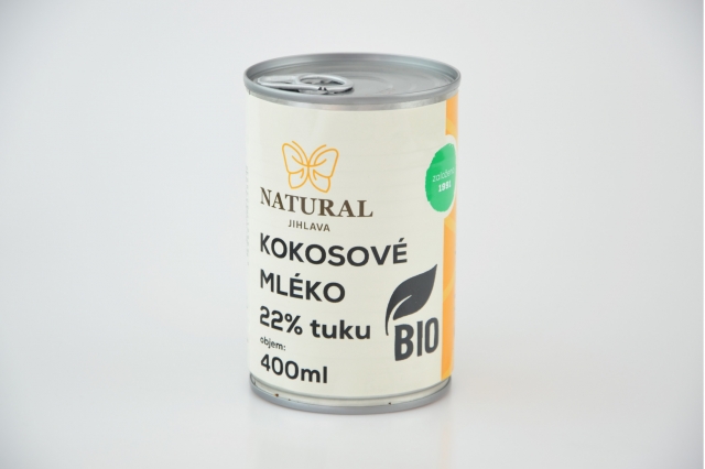 Kokosové mléko BIO 22% tuku 400ml