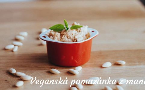 Veganská pomazánka z mandlí