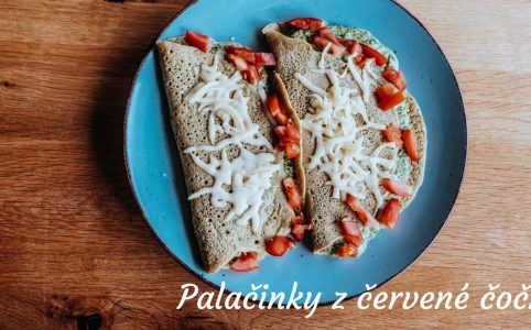 Palačinky z červené čočky