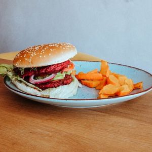 Veganský burger