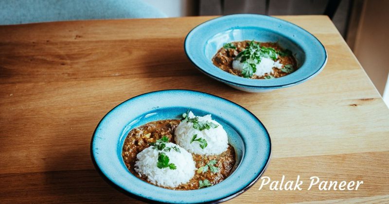 Palak paneer