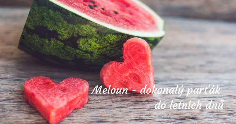 Meloun - dokonalý parťák do letních dnů