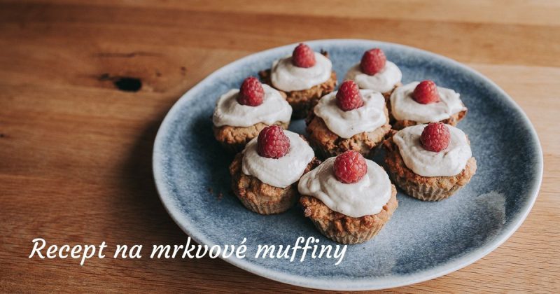 Recept na zdravé mrkvové muffiny