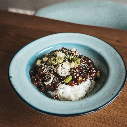 Recept: Jednoduchý seitan po asijsku s rýží