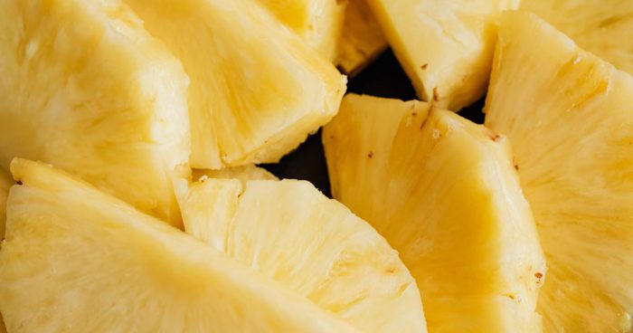 Nakrájený ananas
