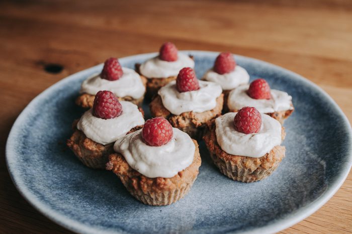 Na dýňové muffiny můžete použít stejnou polevu jako v receptu na mrkvové muffiny