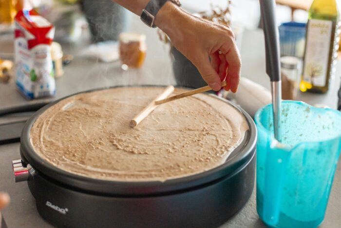Recept na rychlé francouzské palačinky bez vajec