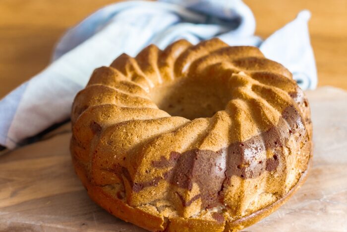 Kefírová bábovka je vláčná a není suchá