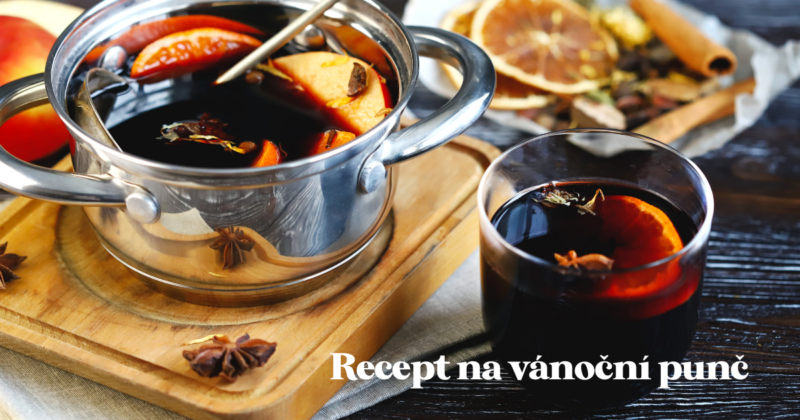 Recept na vánoční punč s ovocem