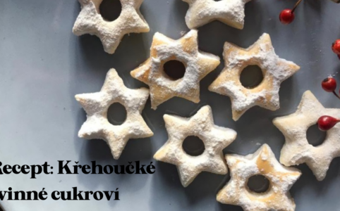 Recept: Křehoučké vinné cukroví