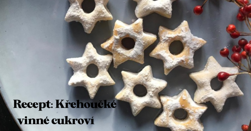 Recept: Křehoučké vinné cukroví