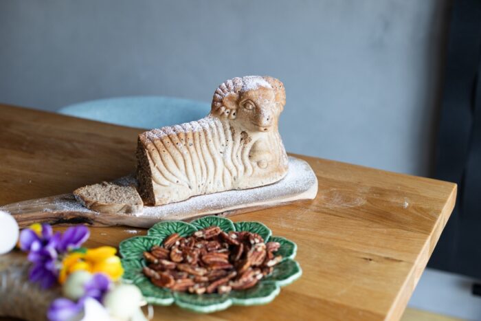 Nejlepší ořechový beránek s pekanovými ořechy a javorovým sirupem (bez laktózy)