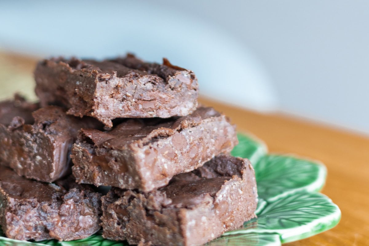 Fazolové brownies bez mouky 