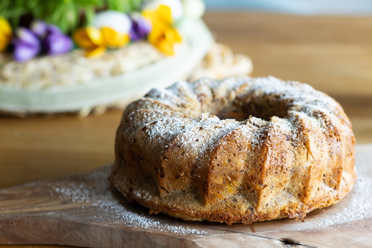 Bábovka se peče zhruba hodinu