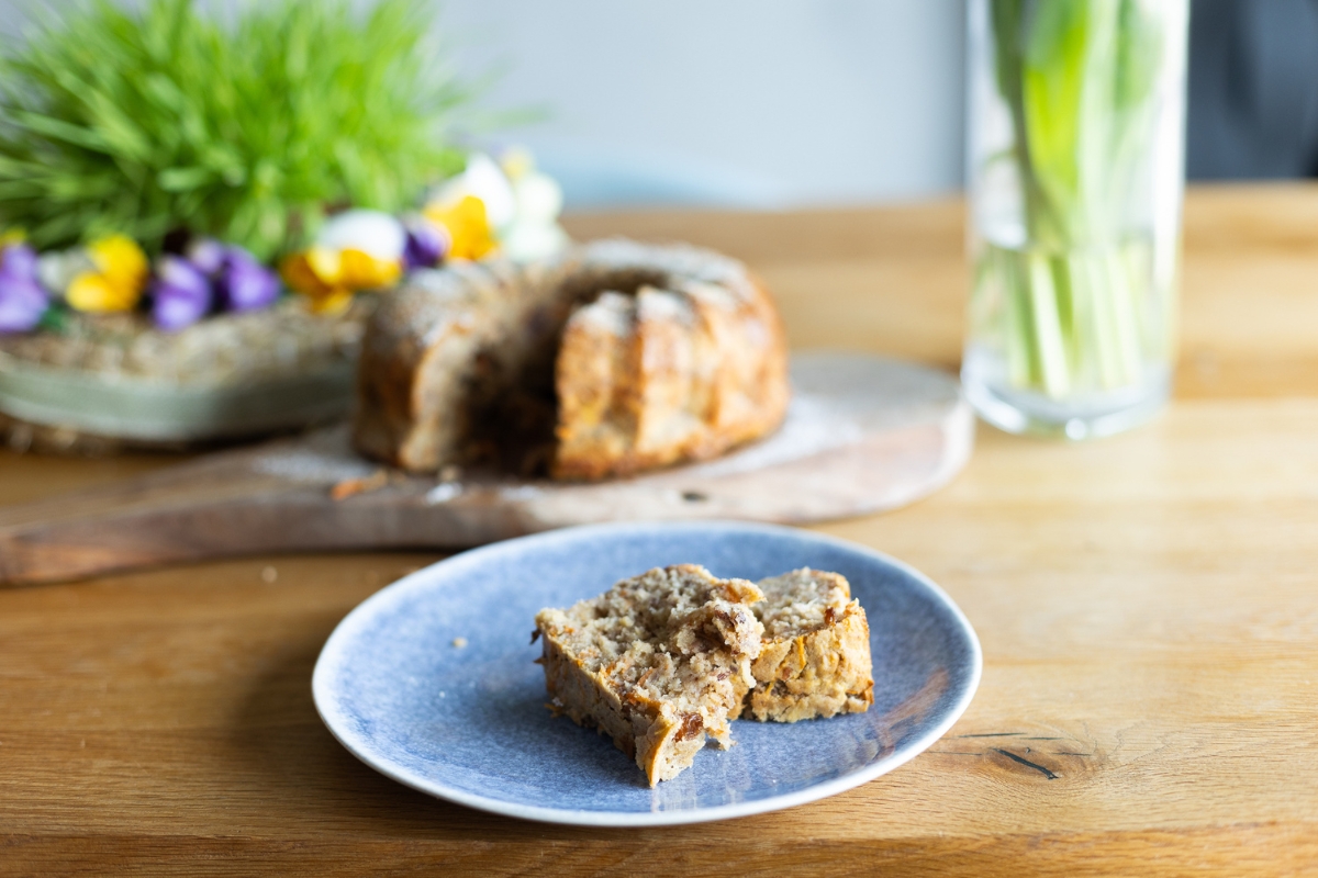 mrkvová bábovka je přirozeně sladká