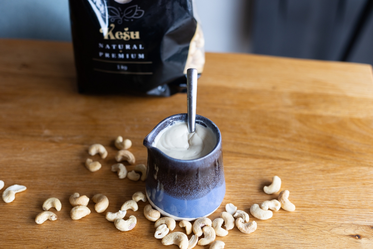 Domácí rostlinná smetana