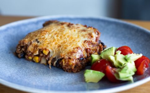 Oblíbený recept na zapečenou quinou inspirovanou chutěmi Mexika