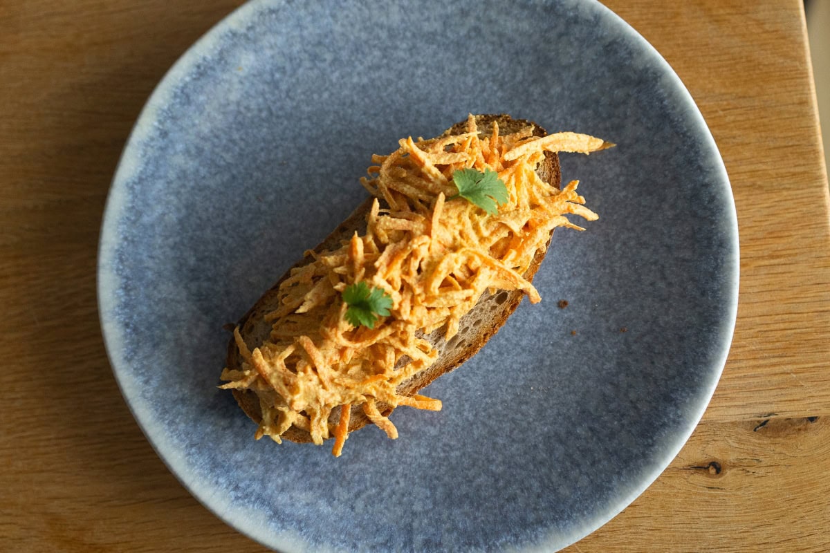 Mrkvová pomazánka s kari