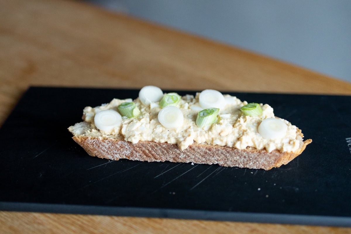 Zdravá vajíčková pomazánka