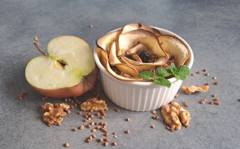 Recept: Zapečená pohanka na sladko s jablky