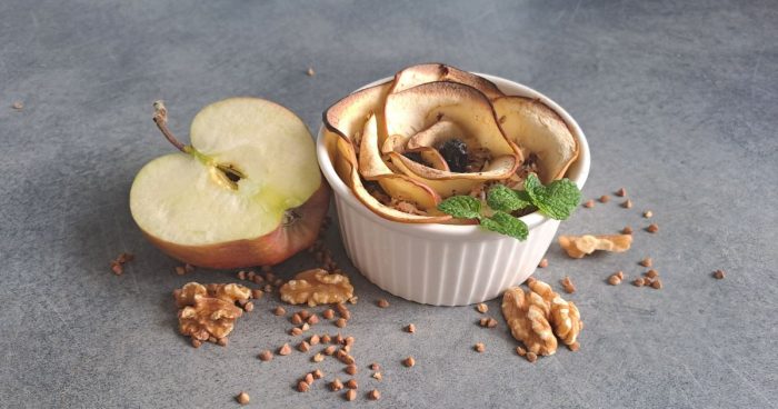 Recept: Zapečená pohanka na sladko s jablky