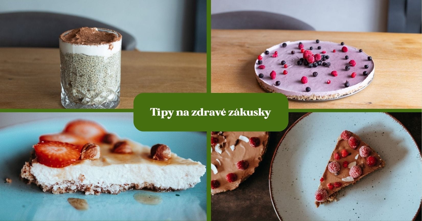 10 tipů na nejlepší zdravé zákusky