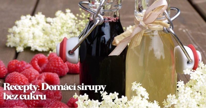 Recepty na domácí sirupy