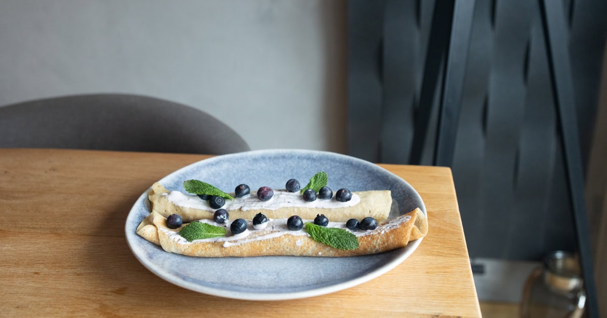 proteinové quinoa palačinky