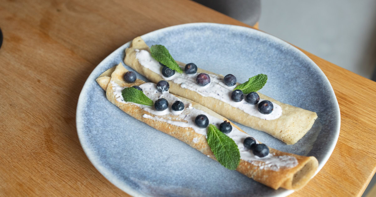 proteinové quinoa palačinky