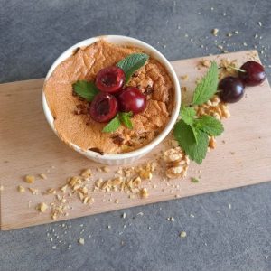 Zapečené jáhly s jablky