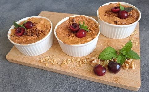 Zapečené jáhly s jablky