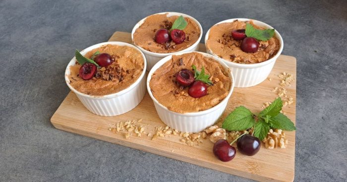 Zapečené jáhly s jablky