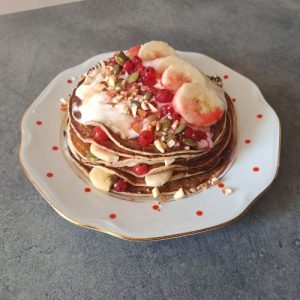 Zdravé kefírové lívance s ovocem