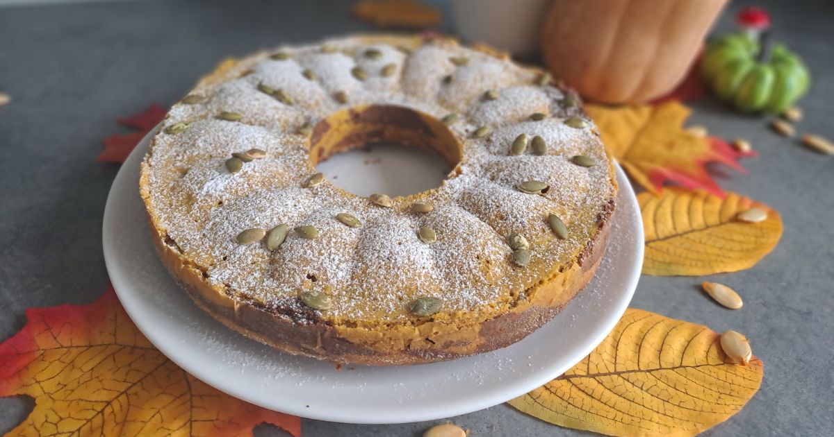 Hrníčková dýňová bábovka