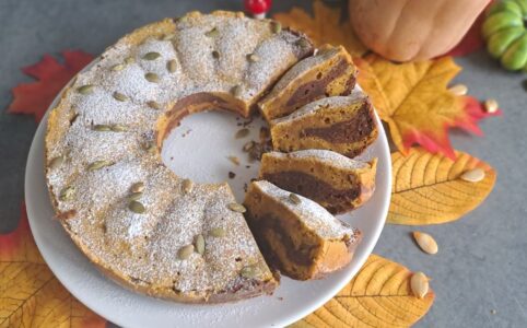 Hrníčková dýňová bábovka