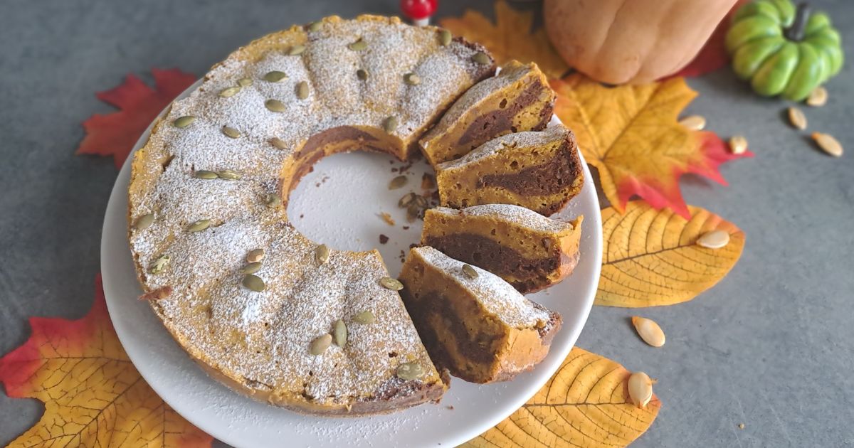 Hrníčková dýňová bábovka