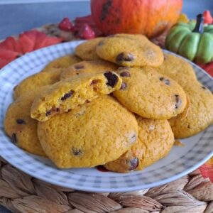 Dýňové sušenky s čokoládou