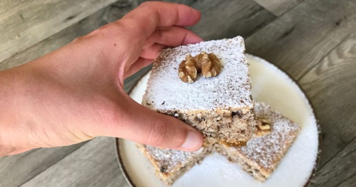 Recept: Luxusní rychlá ořechová buchta