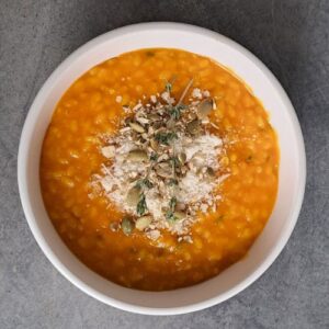 Krémové dýňové rizoto