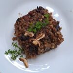 Zapečený houbový kuba