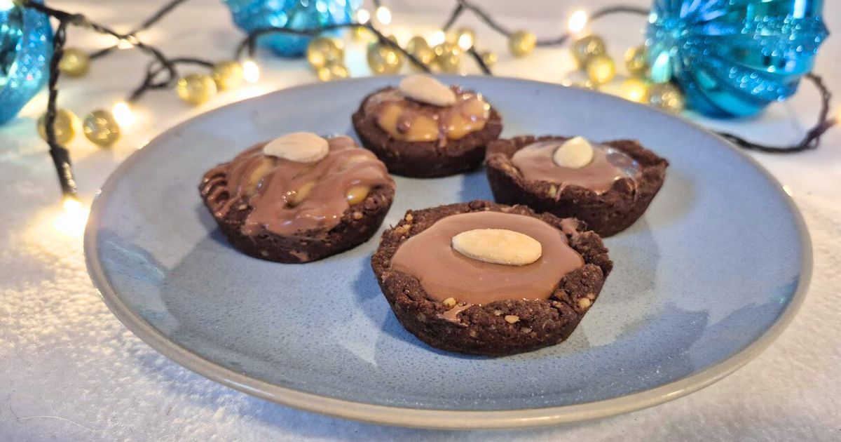 Karamelové košíčky s čokoládovou polevou