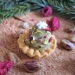 Linecké košíčky s pistáciovým krémem