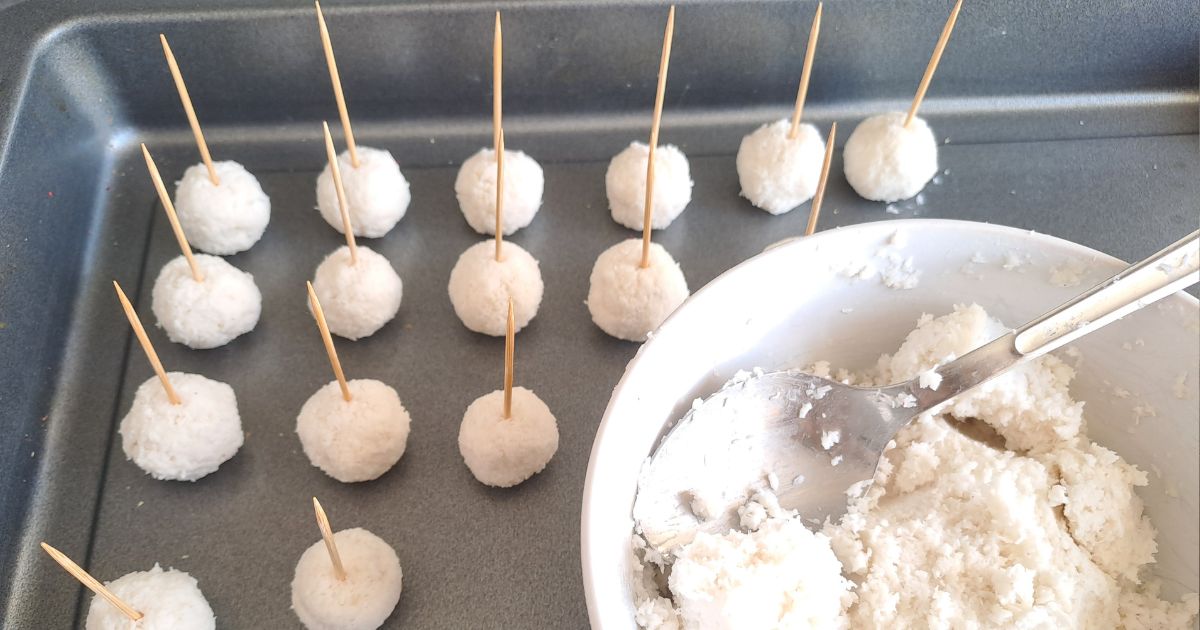 Nejlepší domácí Bounty kuličky