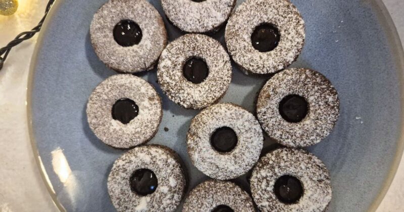 Staročeské makové cukroví s povidly